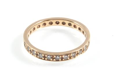 Brillant Memoryring zus. ca. 0,50 ct - Jewellery