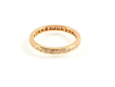 Brillantmemoryring zus. 0,41 ct - Schmuck