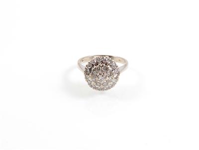 Diamantdamenring zus. ca. 1,00 ct - Jewellery