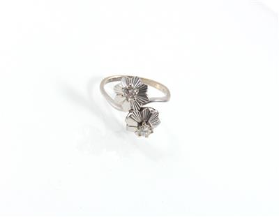 Brillantdamenring zus. ca. 0,50 ct - Jewellery