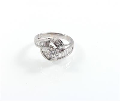 Diamantring zus. ca. 1,10 ct - Gioielli