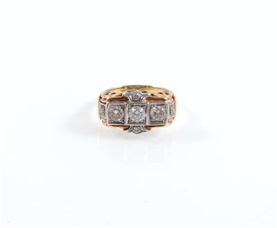 Brillantring zus. ca. 0,70 ct - Klenoty