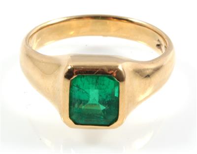 Smaragdring 1,17 ct - Jewellery