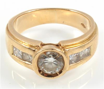 Diamantring zus. ca. 1 ct - Gioielli