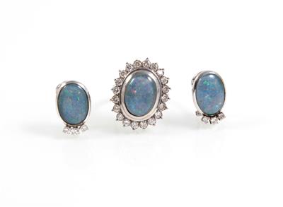 Brillant Opalschmuckset - Jewellery