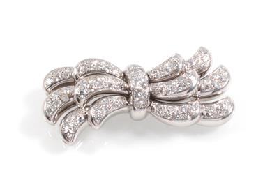 Diamantbrosche zus. ca. 2,50 ct - Jewellery