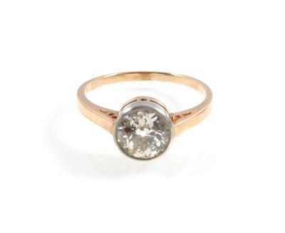 Altschliff Brillantsolitärring ca. 1,80 ct - Exclusive Diamonds and Gemstones