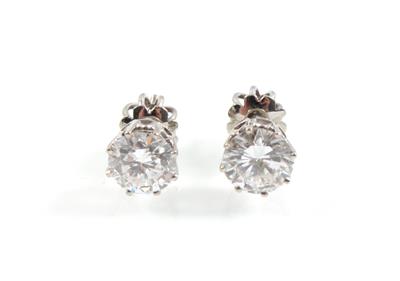Brillant Ohrschrauben zus. ca.2,50 ct - Exclusive Diamonds and Gemstones