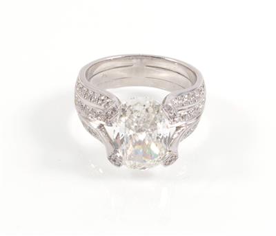 Diamantring zus. ca. 4,95 ct - Gioielli