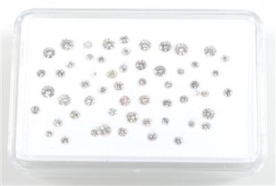 Lot lose Brillanten und Achtkantdiamanten zus. 2,29 ct - Exclusive Diamonds and Gemstones