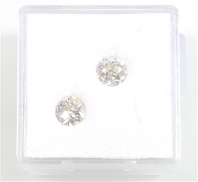 Zwei lose Altschliffdiamanten zus. 1,10 ct - Exclusive Diamonds and Gemstones