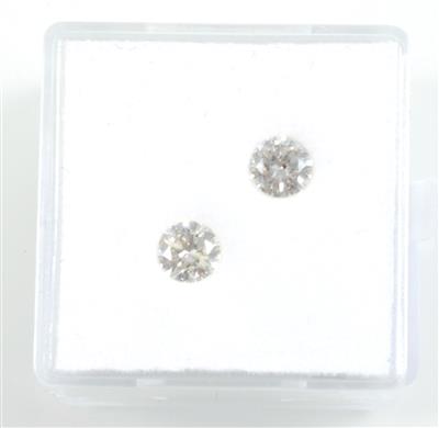 Zwei lose Brillanten zus. 0,80 ct - Exclusive Diamonds and Gemstones