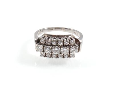 Brillantdamenring zus. 1,00 ct - Schmuck Summersale