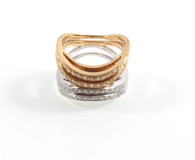 Brillantdamenring zus. ca. 0,55 ct - Schmuck Summersale