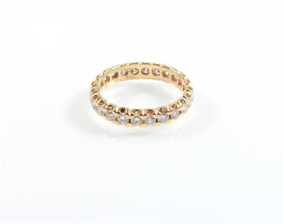 Brillantmemoryring zus. ca. 1,20 ct - Schmuck Summersale