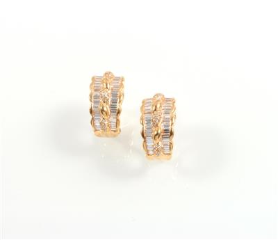 Diamantohrclips zus. ca.1,40 ct - Jewellery