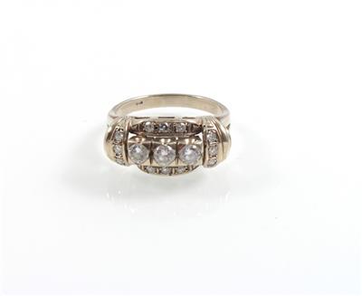 Diamantring zus. ca. 0,60 ct - Gioielli