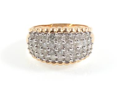 Brillantring zus. ca. 1,50 ct - Schmuck Summersale