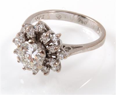 Diamantring zus. ca. 1,10 ct - Jewellery