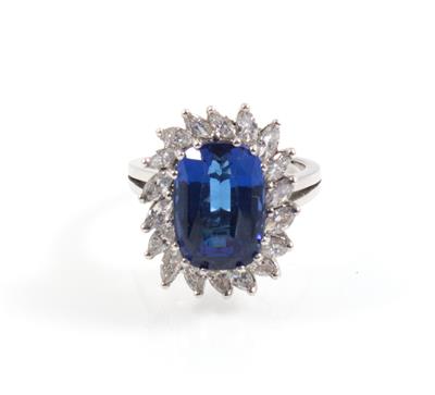 Diamant Tansanitring - Jewellery
