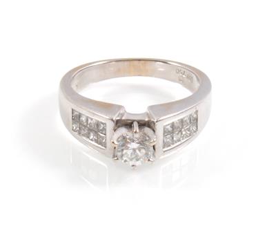 Diamantring zus. ca. 0,80 ct - Gioielli