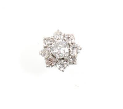 Brillantanhänger zus. ca. 0,70 ct - Gioielli