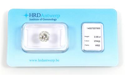 Altschliffdiamantsolitär 2,05 ct J/vvsi2 - Jewellery