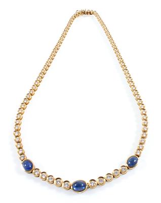 Brillant Saphircollier - Jewellery