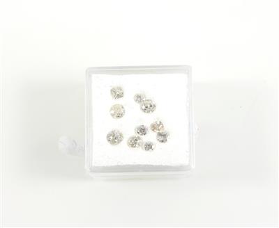 Lot lose Altschliffdiamanten zus. 1,53 ct - Exklusive Diamanten und Farbsteine