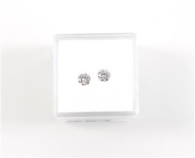 2 lose Brillanten zus.0,61 ct H-I/vsi-si - Jewellery