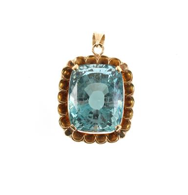 Aquamarinanhänger ca. 25 ct - Jewellery