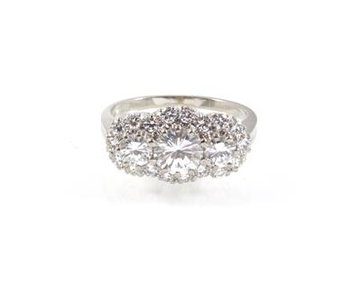 Brillantring zus. ca. 1,75 ct - Jewellery