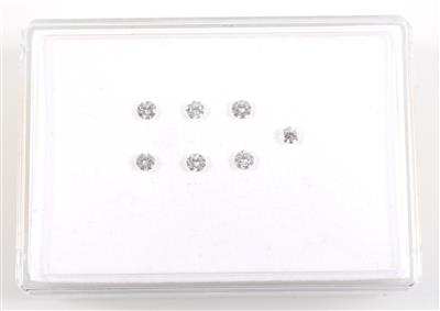 7 lose Brillanten zus. 1,70 ct G-I/vvsi-si - Gioielli