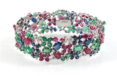 Brillant Farbstein Armband - Gioielli