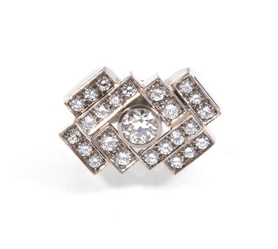 Diamantring zus. ca. 3,50 ct - Gioielli