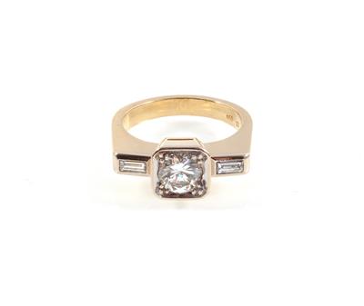 Diamantring zus. ca. 1,15 ct - Klenoty