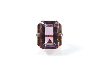 Amethystring 42 ct - Gioielli