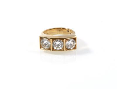 Brillantring zus. ca. 3 ct - Jewellery