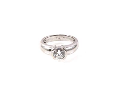 Brillantsolitär 1,11 ct - Exklusive Diamanten und Farbsteine