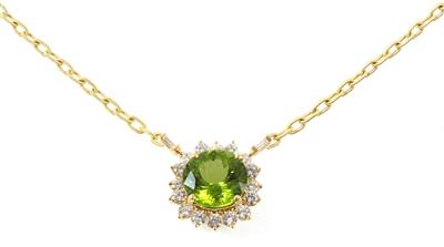 Diamant Peridotcollier - Gioielli