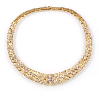 Diamantcollier zus. ca.22,20 ct - Gioielli