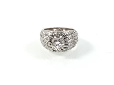 Diamantring zus. ca. 1,90 ct - Jewellery