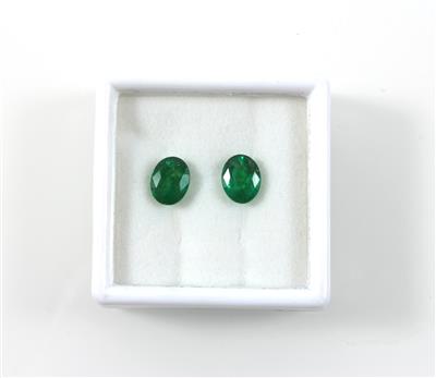 2 Smaragde zus. 3,26 ct - Jewellery