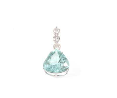 Aquamarinanhänger ca. 12 ct - Klenoty