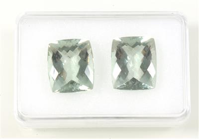 2 Prasiolite zus. 31,03 ct - Klenoty