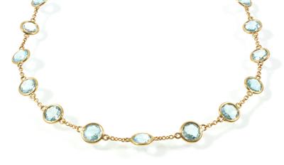 Aquamarincollier - Jewellery