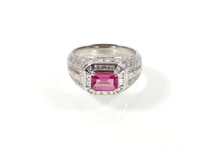 Diamant Rubellitring - Jewellery