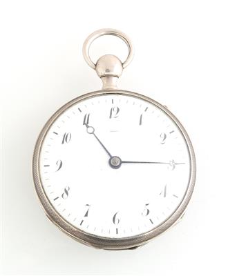 Taschenuhr mit Viertelstundenrepetition - Uhren