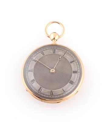 Taschenuhr mit Viertelstunden repetition - Uhren und Herrenaccessoires