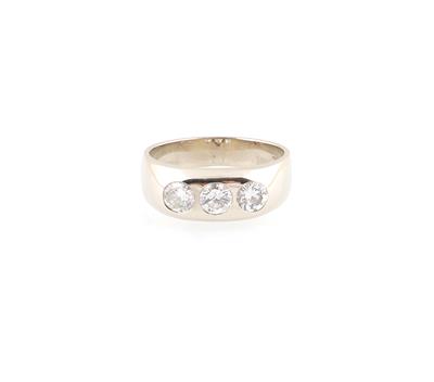 Brillantring zus ca. 1 ct - Uhren und Herrenaccessoires